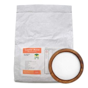 5 kg Zitronensäure in Pulver, Monohydrat, Lebensmittelqualität, Entkalker | 5 kg Zitronensäure Pulver, Monohydrat, Lebe