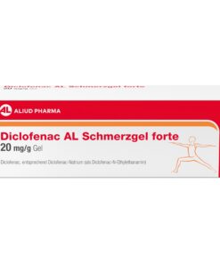 Diclofenac AL Schmerzgel forte 20 mg/g, 180g, akute Schmerzen, Prellungen, Verstauchungen, lokal anwendbar, schnell wirk