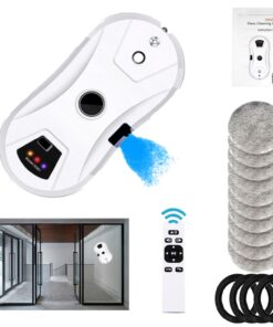 Hooha Automatischer Fensterreinigungsroboter für Villa/Gewerbegebäude/Wohngebäude Innen und Außen Intelligente Fernbedie