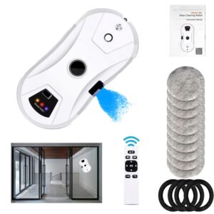 Hooha Automatischer Fensterreinigungsroboter für Villa/Gewerbegebäude/Wohngebäude Innen und Außen Intelligente Fernbedie