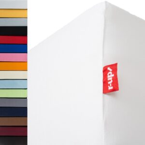 R-Up Beste Spannbettlaken 160x220-200x240 bis 35cm Höhe, viele Farben, 95% Baumwolle / 5% Elasthan, 230g/m², OEKO-TEX, s