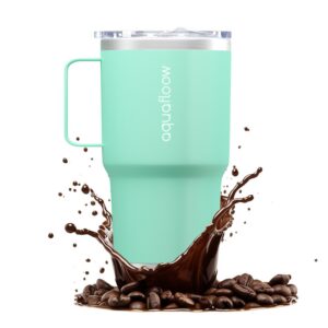 Aquafloow Thermobecher Doppelwand Edelstahl 800ml Unterwegs-Camping-Fahrrad Outdoor Kaffeebecher Auslaufsicher ausgewähl