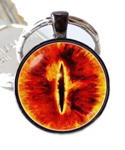 Bloody Devil Fantasy Schlüsselanhänger für Liebende, Sauronenauge, böser Blick, Fantasy Schmuck