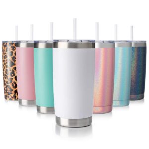 Civago Thermobecher Edelstahl 570 ml Doppelwand Igloo Kühler Funktional Doppelwandiges Thermosglas