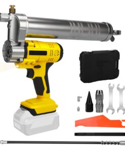 WingFly Akku-Fettpresse für Dewalt Akkus - Elektrisch, 10000 PSI Druck, Bürstenloser Motor, 600ml Befüllung, Fahrzeuge u