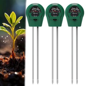 KBIBCK Boden Feuchtigkeitsmesser 3 in 1 PH/Temperatur/Licht für Pflanzen und Hausиндoor/outdoor