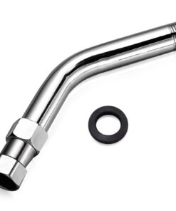 Duschkopf Verlängerung 304 Edelstahl Anti-Rost für Badzimmer Duschkopf Verlängerung G1/2 Duschschlauch Chrom Badzubehör