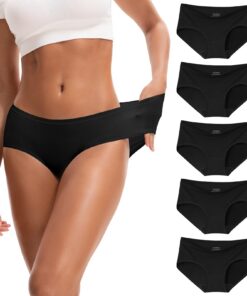 Microfaser Unterhosen Damen Bequeme Slips Mehrpack Hipsterunterwäsche