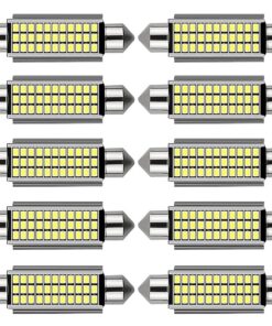 Auto LED Innenbeleuchtung für Auto mit 41MM Plug and Play 12V 3W LED Glühbirne 10 Stück Quelle Auto LED Innenbeleuchtu