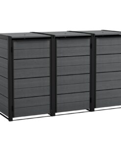 Koll Living Mülltonnenbox Hide Away 720 Liter | flexibel erweiterbar | wasserdicht & einfach zu betreiben