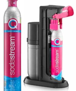 Sodastream CO2 60L Quick Connect Nachfüllzylinder für Wassersprudler Ideal für Familien im Zuhause