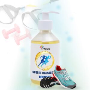 Verana Sport Massageöl - Für Gelenke und Muskeln - Jogging, Schwimmen, Natürlich﻿