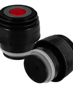 Ersatzdeckel für Isolierbecher Schwarz 500-1200 ml Reise Vakuumflasche Kompatibel Thermodrinkbecher Dichtungsauslaufsich