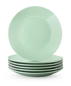 LOVECASA SWEET Serie Porzellanteller für das Esszimmer, 6-teilig, 26 cm, Pure Farbe
