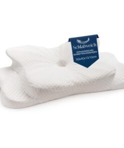 Schlafweich Orthopädisches Memory Foam Nackenschmerzen Erleichterndes Kopfkissen für Herren Damen | Schlafweich Ergonom