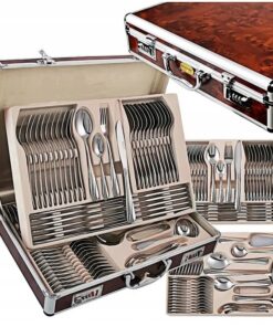 **Top Reisbesteck Set 72 Teile 12 Personen Edelstahl Gabel Löffel Messer 2231D für Berge und Meer** | **Ultimatives Rei