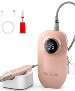 DelanieUltra leise Nagelfräser für Gelnägel wiederaufladbar mit intelligenter Bürste | DelanieUltra Nagelfräser Ablage