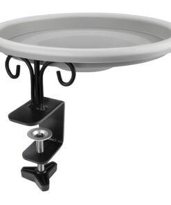 WILDLIFE FRIEND Frostsicheres Vogelbad für Balkongeländer - Wassertränke für Vögel - XL Vogelbad Garten