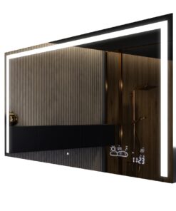 FORAM Badspiegel mit Beleuchtung - Led Spiegel für Badezimmer - Modernes Design - Auf Individuelle Bestellung Gefertigt
