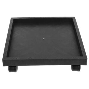 DOITOOL Bewegliches Rollbrett Garten Pflanzkasten für Pflanzenroller Quadratisch Verdickt Home Metall Rack