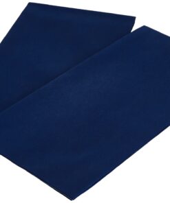 Papstar dunkelblau Vlies-Mitteldecken soft selection 80x80 cm