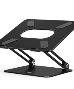BoYata Laptop Ständer - Multi-Angle-Standfuß + Heat-Vent, Aluminium Einstellbar, kompatibel für 10-17 Zoll Laptops inklu