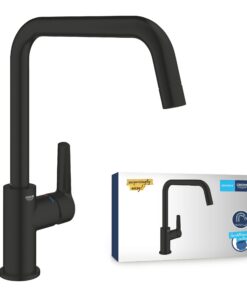 GROHE Start Küchenarmatur Wassersparender Wasserhahn Schwarz 304702430