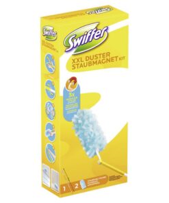 Swiffer Staubmagnet XXL Starterkit für Effiziente Reinigung im Haus | Swiffer Staubmagnet XXL Starterkit mit 2 Tüchern