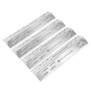 GFTIME Universal Brennerabdeckung 29 bis 43cm Flammenverteiler Grill Ersatzteile für Jamestown, Charbroil, Landmann, 4 S