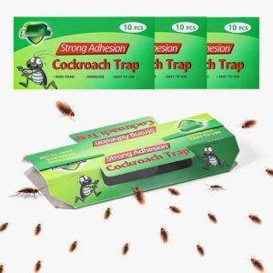 30 PCS Schabenfalle, leistungsstark, ungiftige Kakerlakenfalle, professionelle Anwendung, effektive Lösung für Haushalte