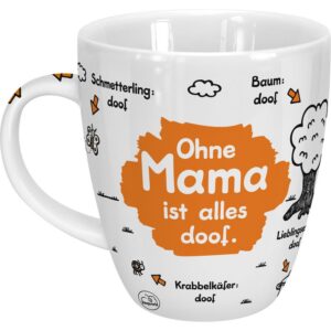 Sheepworld 42620 Tasse "Mama" + Tassen + Mamas Mutter + Zuhause + Design + 350ml + Trend