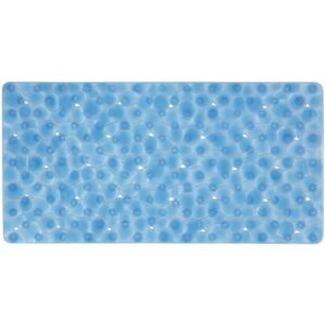 Antibakterielle Badewannenmatte Spirella Bionic Blau-ca. 36x71 cm, rutschfest mit Saugnäpfen | Spirella Badewannenmatte