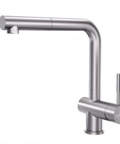 Edel & Bach hochwertiger Küchenarmatur für professionelle Küchen, Präzisionsguss Wasserhahn aus SUS304 Edelstahl, 120° s