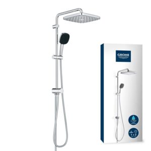 GROHE Vitalio 250 Wassersparendes Duschsystem mit Umstellung für vorhandene Armaturen