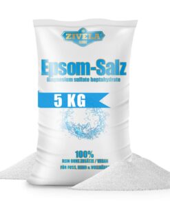 Epsom-Salz Pharmaqualität 5kg Badesalz - Rein Für Dich Und Deinen Körper Im Baden | Magnesiumsulfat