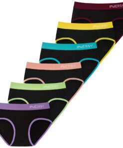 Baumwollweiche Unterhosen INNERSY für Teenager Mädchen | Stretch Slips INNERSY Weiche Unterwäsche für Teenager | OEKO-T