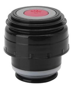 Freebily Isolierflasche Deckel Universal Ersatz 4,5/5,2 cm Schwarz Rot Thermoskanne Zubehör
