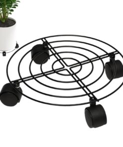 Metall Pflanzenroller Heavy DutyFür Indoor Und Outdoor Tragkraft Und Komfortabler Pflanzentransport
