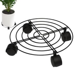Metall Pflanzenroller Heavy DutyFür Indoor Und Outdoor Tragkraft Und Komfortabler Pflanzentransport