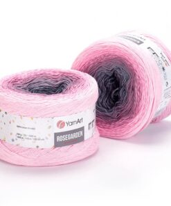 YarnArt RoseGarden Kuchengarn - 100 % Baumwolle - 1 Knäuel - 250 g - 313 m - Naturliche Baumwolle - perfekt für Kostenlo