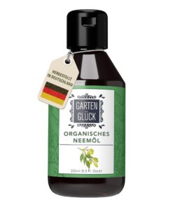 Garten Glück® Bio Neemöl mit Emulgator - 250ml - Multi-Use Insektenschutz für Garten, Haus & Pflanzen - Niemöl - Trauerm