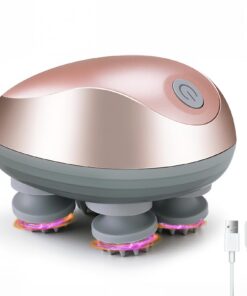 Kopfmassagegerät Elektrisch - Tragbar und Kabellos - USB Aufladbar - 3 Modi - IPX6 Wasserdicht - Kopfmassage für Entspan