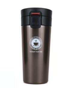 SLOSH Becher Thermobecher Kaffee Reisebecher Trinkbecher to Go Coffee Thermo Kaffeebecher Mit Deckel Travel Mug Auto Aus