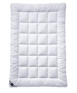 Billerbeck Faserdecke Classic-Clean Uno - Ganzjahresdecke für die Familie -Comfort und Dauerhaftigkeit - 135 x 200 cm