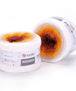 Yarn Art RoseGarden Super Fino Kuchengarn 100 % Baumwolle 1 Knäuel 250 g 1093 yds für Handarbeitsfanatelinge im Hause di
