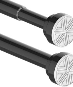 1Stück Gardinenstange ohne Bohren Verstellbar für Duschvorhänge Designneues Neues Design Ausziehbar Teleskopstange Dusch