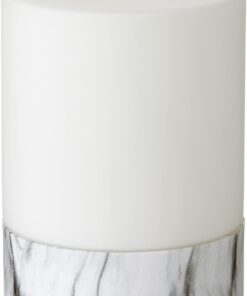 Northpoint LED Outdoor Tischleuchte - wiederaufladbar - geeignet für den Außenbereich - dimmbar - Marmor Warmweiß