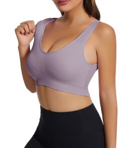 Grandiose Plus-Größe Anti-Streu-BH für Damen, perfekt für Fitness und Yoga | Komfortable Plus-Größe Wrap-Brust-BH ohne