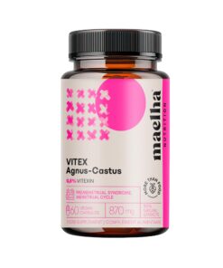 Vitex agnus-castus - Hohe Konzentration - Menstruationszyklus | 60 Kapseln | 100% Naturreich