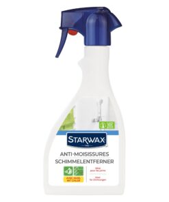 STARWAX - Schimmelentferner für Fugen im Badezimmer - Bekämpft Schimmel und Desinfiziert - Starkes Bleichmittel - 600 ml